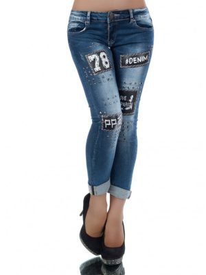 ROUTE-JEANS CON STEMMI