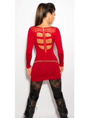 MILLER-ABITO CON SCHIENA NUDA E PIZZO