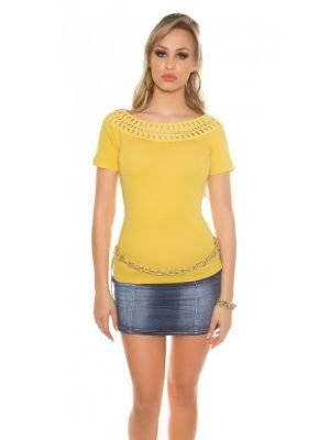 DARREL-MAGLIA CON RICAMO