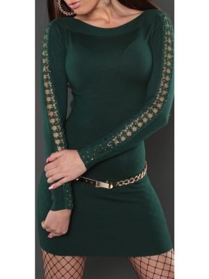 ALBERT-ABITO MAGLIA LUNGA CON PIZZO