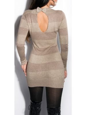 DONET-ABITO MAGLIA LUNGA A RIGHE