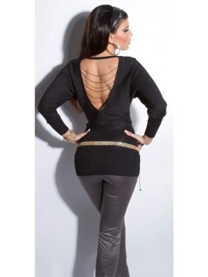 MARK-ABITO MAGLIA LUNGA LUREX