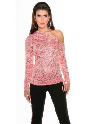 ONUR-MAGLIA CON PAILLETTES