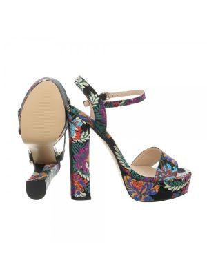 BROOME-SANDALI CON FANTASIA FLOREALE