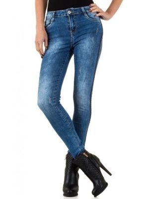 Jeans Hoke con striscia laterale