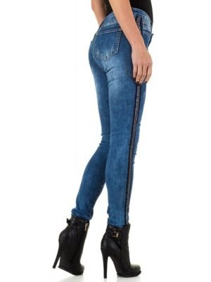 Jeans Hoke con striscia laterale