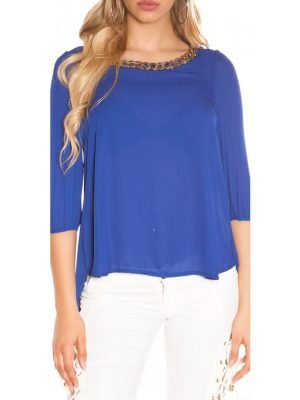 IRISH-BLUSA CHIFFON