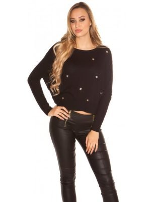 LEIGH-MAGLIA BLUSA OVERSIZE