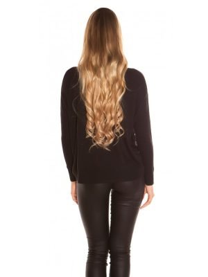 LEIGH-MAGLIA BLUSA OVERSIZE