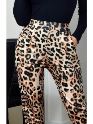 EUDOR-PANTALONE LEOPARDATO