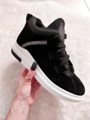 NANTES-SNEAKERS IN VELLUTO