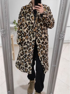 MEREK-CAPPOTTO LEOPARDATO