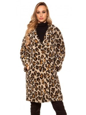 MEREK-CAPPOTTO LEOPARDATO