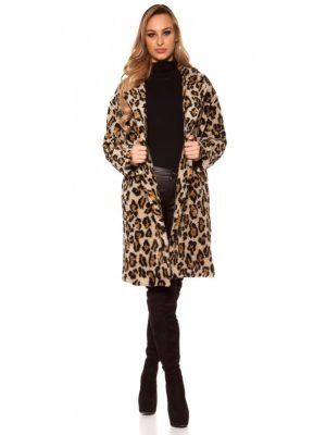 MEREK-CAPPOTTO LEOPARDATO