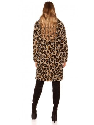 MEREK-CAPPOTTO LEOPARDATO