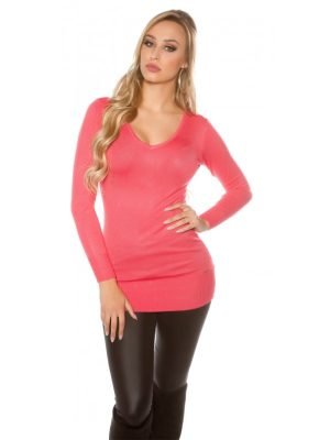 NIVEK-ABITO MAGLIA LUNGA CON PIZZO