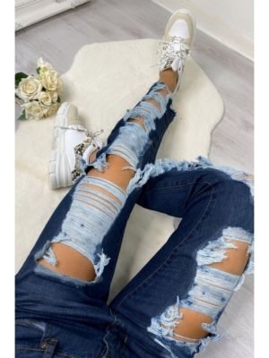 SIRIA-JEANS BOYFRIEND CON STRAPPI