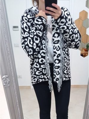 CARDIGAN LEOPARDATO