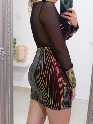 ABITO ELEGANTE CON PAILLETTES