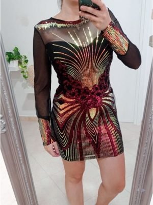 ABITO ELEGANTE CON PAILLETTES