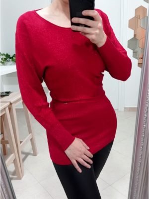 ABITO MAGLIA LUNGA LUREX