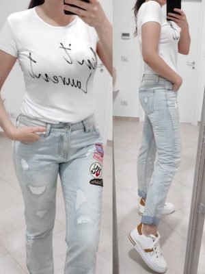 MAGLIA CON STAMPA LAURENT