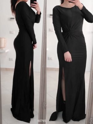 ABITO LUNGO CON INTRECCIO