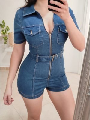 TUTINA PANTALONCINO IN JEANS