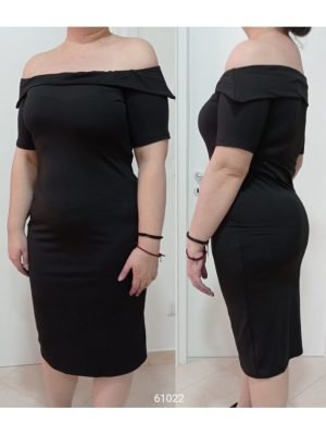 ABITO TUBINO CON SCOLLO A BARCA