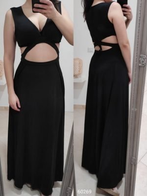 ABITO LUNGO CON SPACCHI