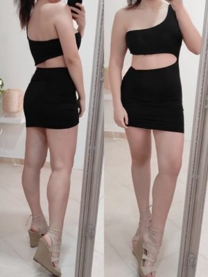 MINIABITO MONOSPALLA CUT-OFF