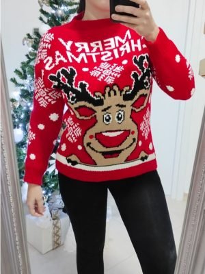 MAGLIONE RENNA MOLTO CALDO