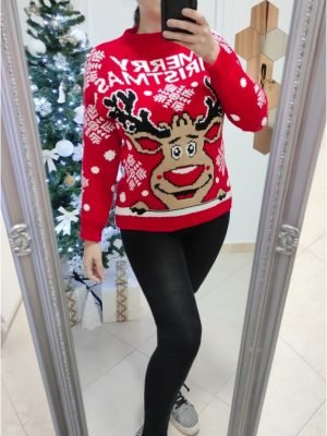 MAGLIONE RENNA MOLTO CALDO