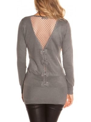 ABITO IN MAGLIA CON FIOCCHI