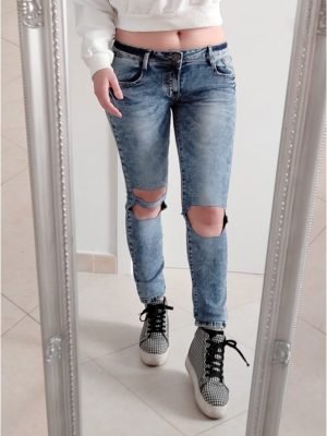 GARRIDO-JEANS CON STRAPPI