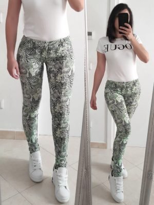 PANTALONE SKINNY ZEBRATO