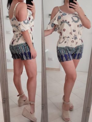 RAY-TUTA OVERALL CORTO FANTASIA