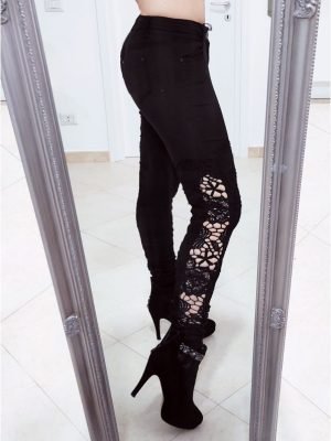 Motor-PANTALONE Con pizzo