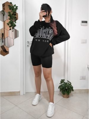 MAGLIA NY oversize nero