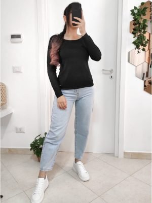 KEIKO-MAGLIA CON FIOCCHI A POIS