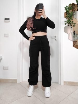 Pantalone Cargo elasticizzato
