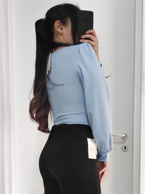 MAGLIA CROP ELEGANTE